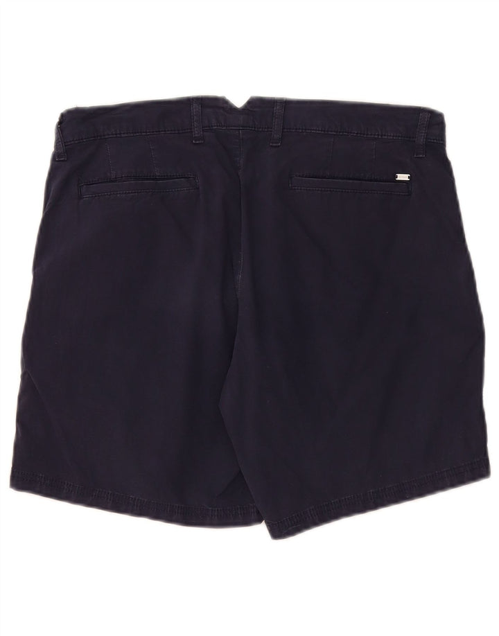 TOMMY HILFIGER Γυναικείο σορτς Chino US 8 μεσαίο W32 Navy μπλε βαμβακερό