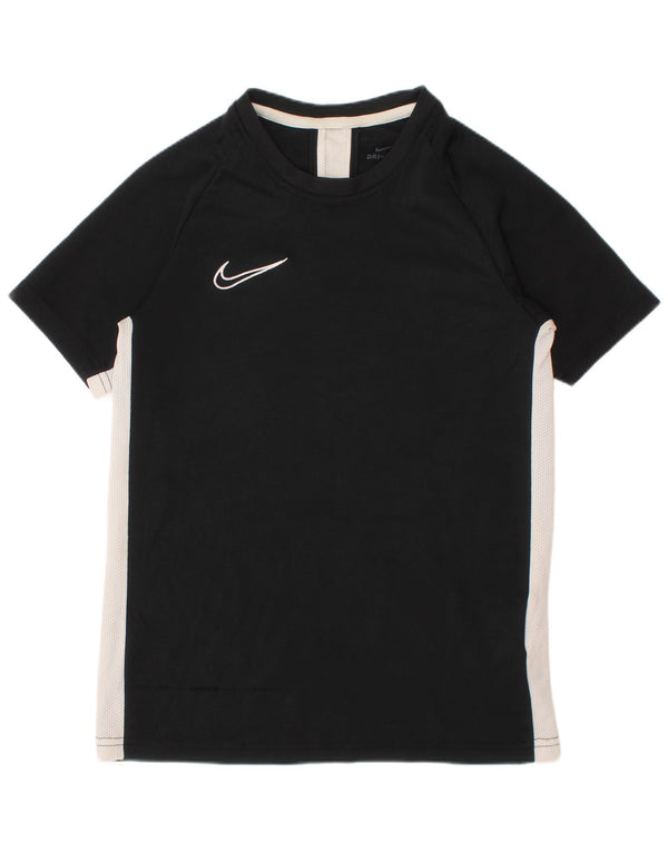 Μπλουζάκι Nike Boys Dri Fit Top 10-11 ετών Medium Black Colourblock
