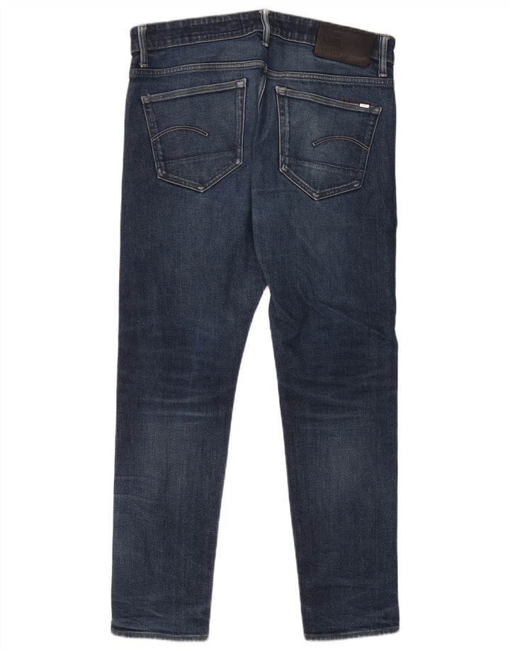 G-Star Ανδρικό 3301 Slim Jeans W34 L32 Μπλε βαμβακερό
