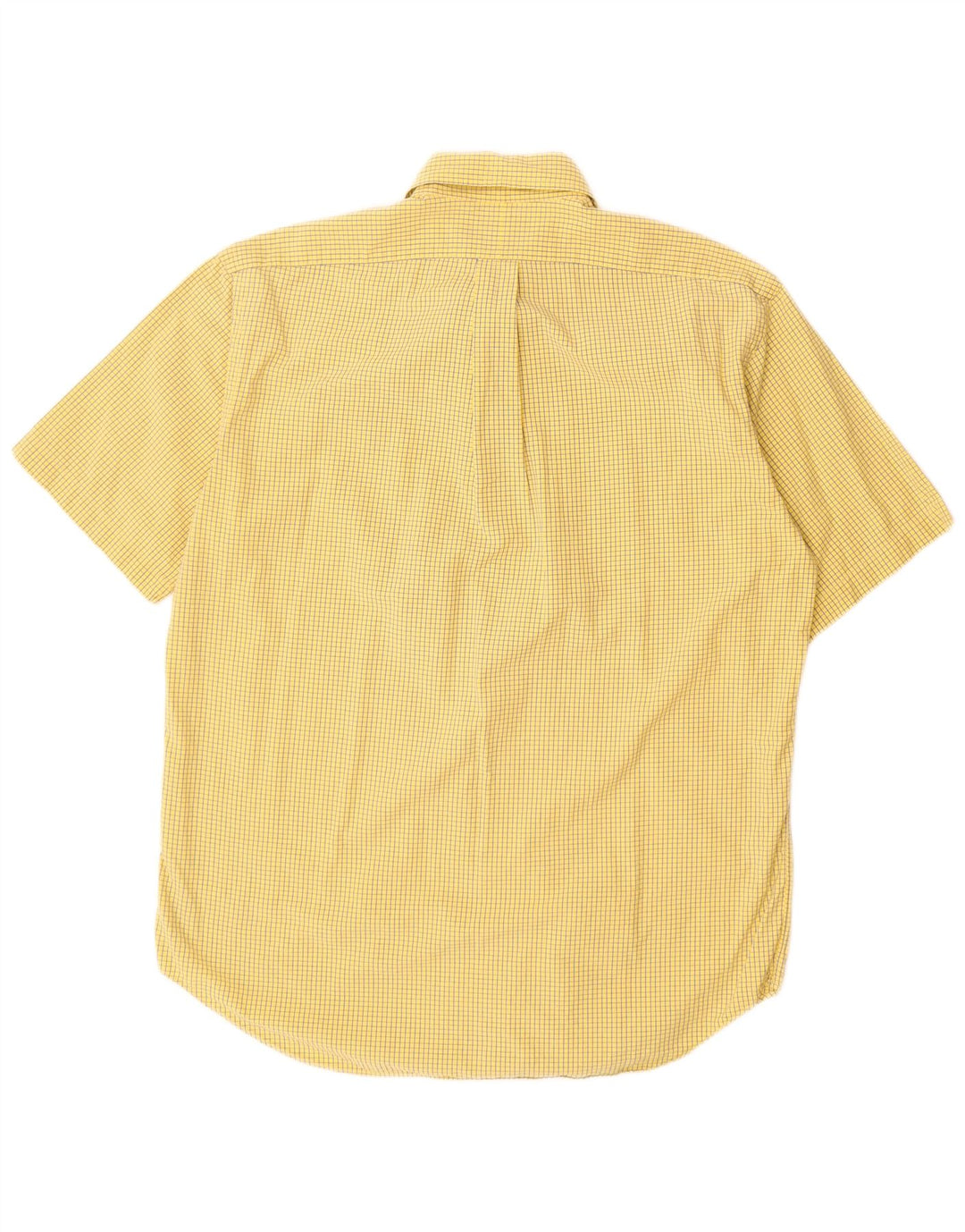 Πόλο Ralph Lauren Ανδρικό καρό πουκάμισο με κίτρινο χρώμα