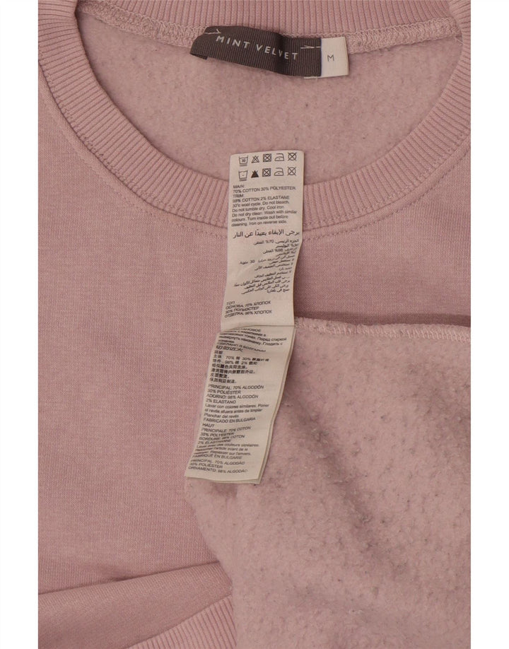 Γυναικείο φούτερ MINT VELVET Jumper UK 14 Medium Pink Colourblock