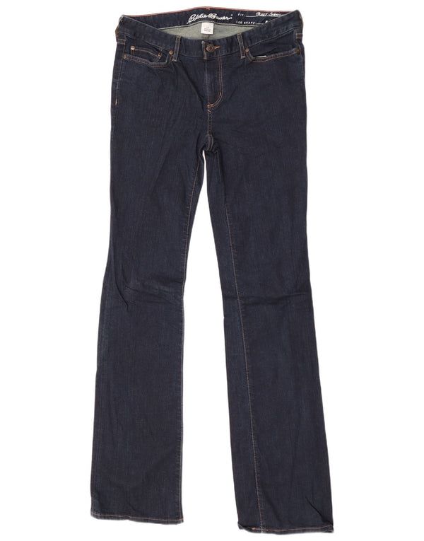 Eddie Bauer Γυναικείο τζιν μποτάκι US 10 Large W32 L36 Μπλε βαμβακερό