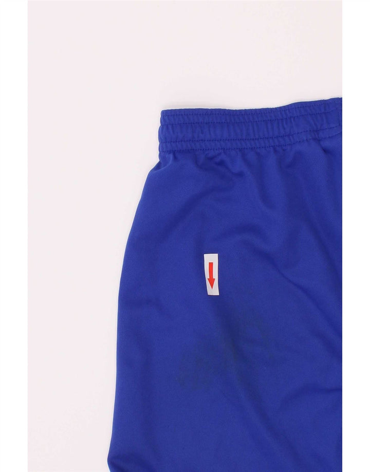 Adidas Boys Climalite σορτς 9-10 ετών μπλε πολυεστέρα