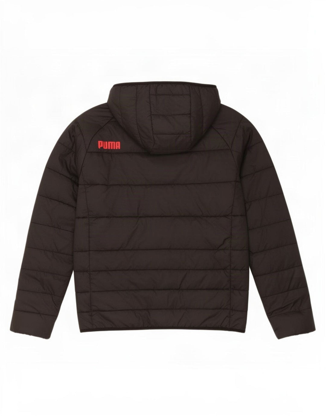 Puma Boys AC Milan Μπουφάν με κουκούλα 13-14 ετών μαύρο πολυεστέρα