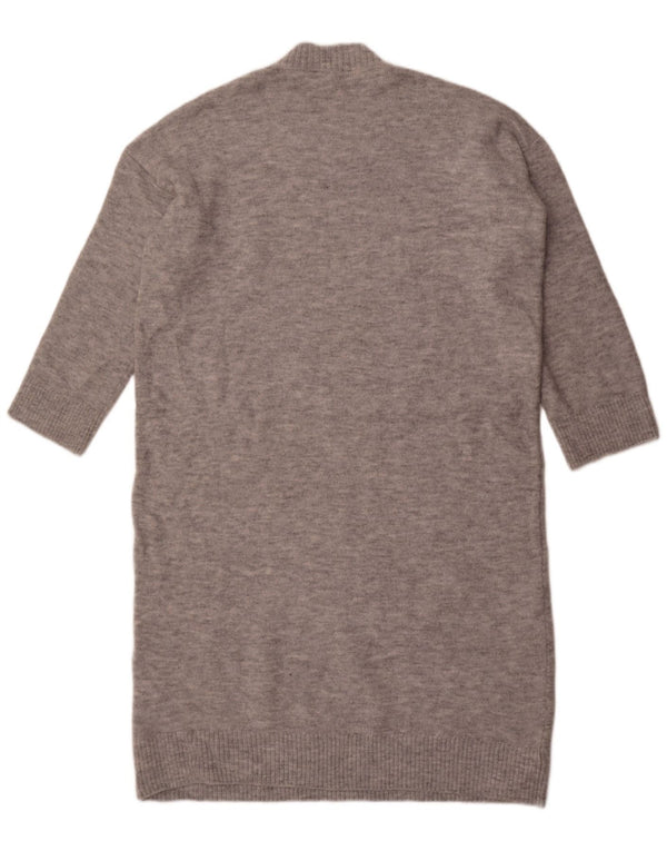 Marks & Spencer Γυναικείο Υπερμεγέθη Jumper Φόρεμα UK 16 Large Grey Acrylic