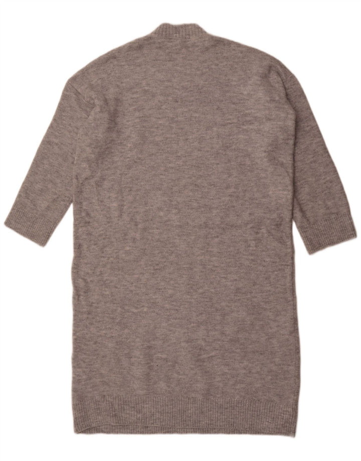 Marks & Spencer Γυναικείο Υπερμεγέθη Jumper Φόρεμα UK 16 Large Grey Acrylic