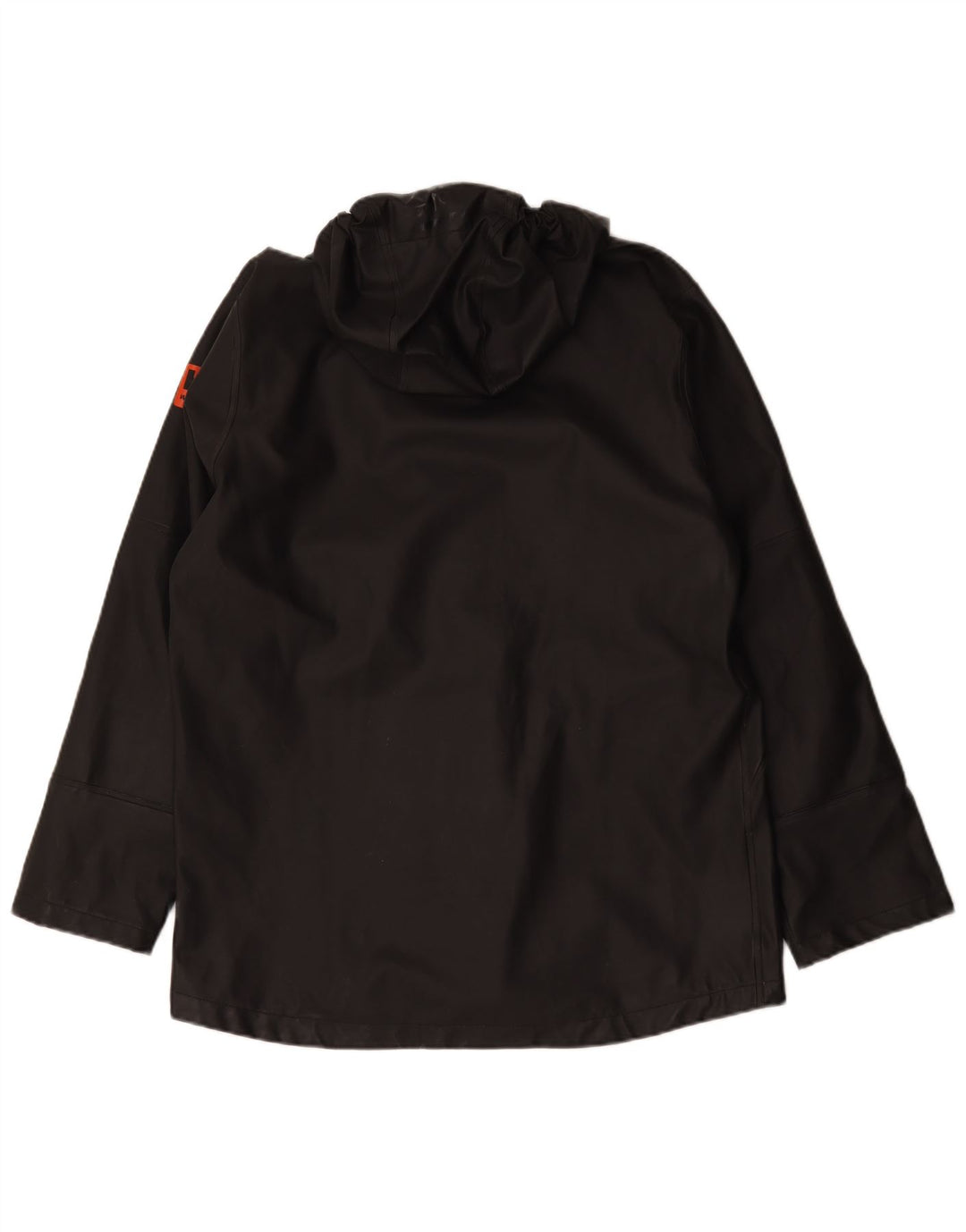 Helly Hansen Ανδρικό μπουφάν από συνθετικό δέρμα με κουκούλα UK 38 Μεσαίο Μαύρο Πολυβινύλιο