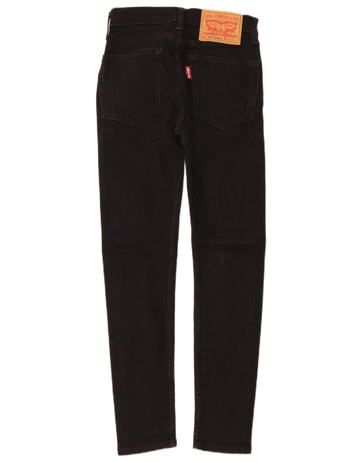 LEVI'S Ανδρικό 519 Hi-Ball Skinny Jeans W28 L29 Μαύρο βαμβακερό