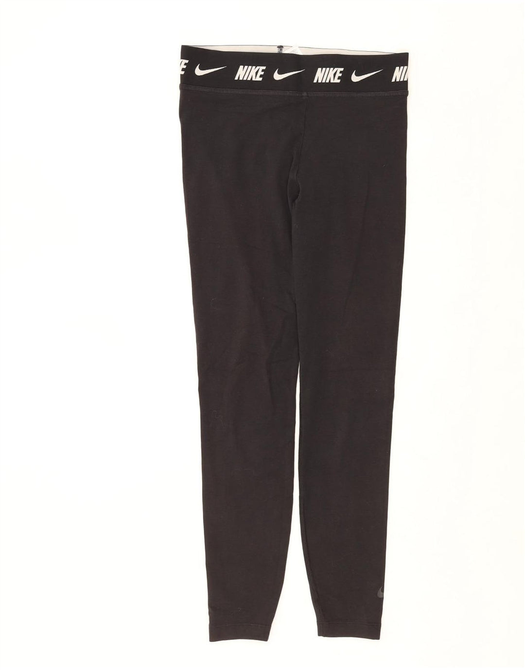 Γυναικεία γραφικά κολάν NIKE UK 12 μεσαίου μαύρου βαμβακερού