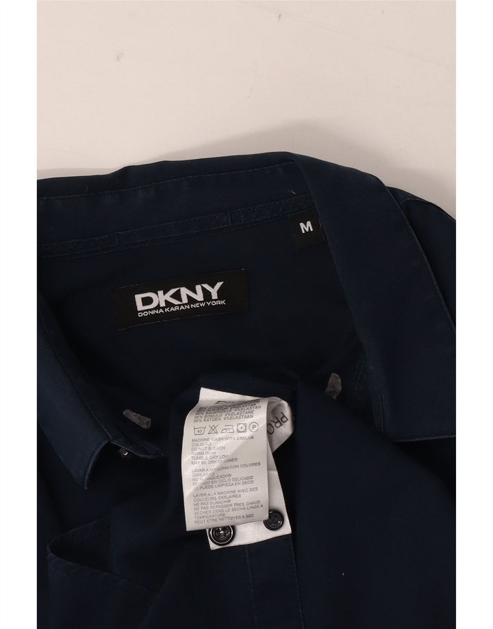 Ανδρικό πουκάμισο DKNY από μεσαίο μπλε βαμβακερό