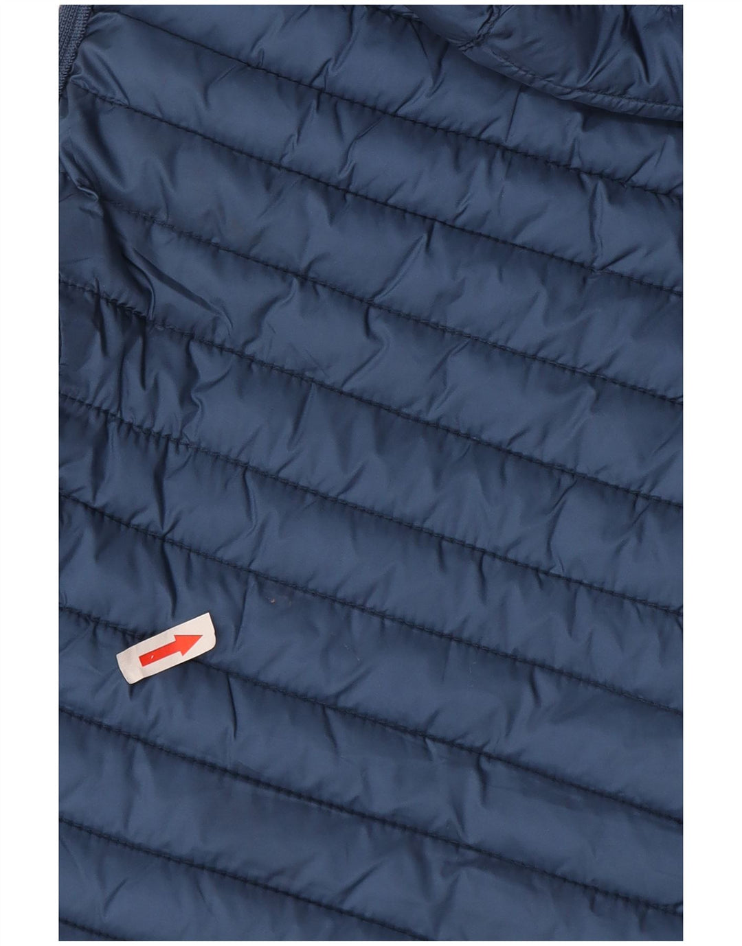 Massimo Dutti Γυναικεία κουκούλα με επένδυση Gilet UK 12 μεσαίο μπλε πολυεστέρας