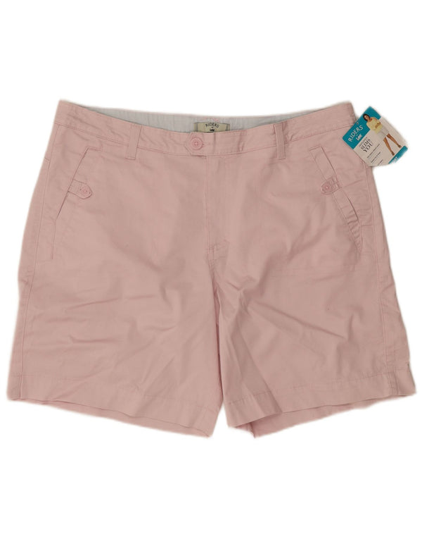 Lee Womens Riders Σορτς Chino US 16 XL W38 Ροζ βαμβακερό