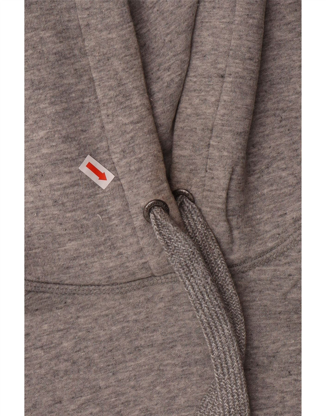 Jack Wills Γυναικεία φούτερ με κουκούλα UK 8 Small Grey Cotton
