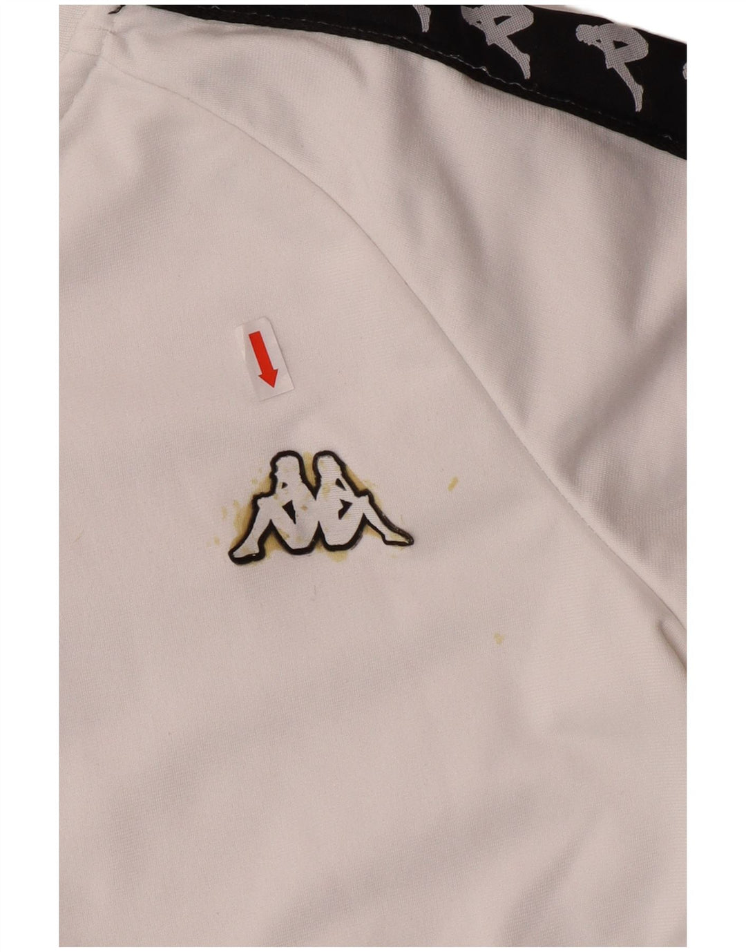 KAPPA Girls Graphic αθλητική φόρμα Top Jacket 11-12 Years Small White