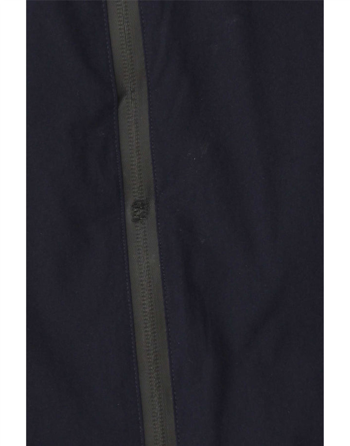 Zara Ανδρικό Bomber Jacket UK 40 Large Navy Blue