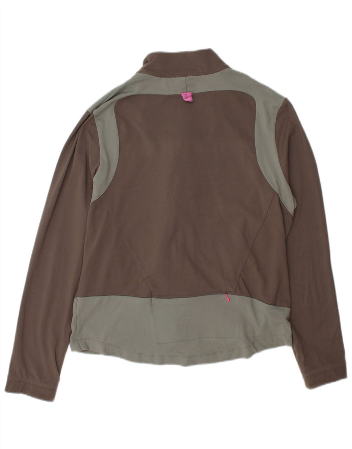 Γυναικεία αθλητική φόρμα Marks & Spencer Top Jacket UK 14 Large Brown Colourblock