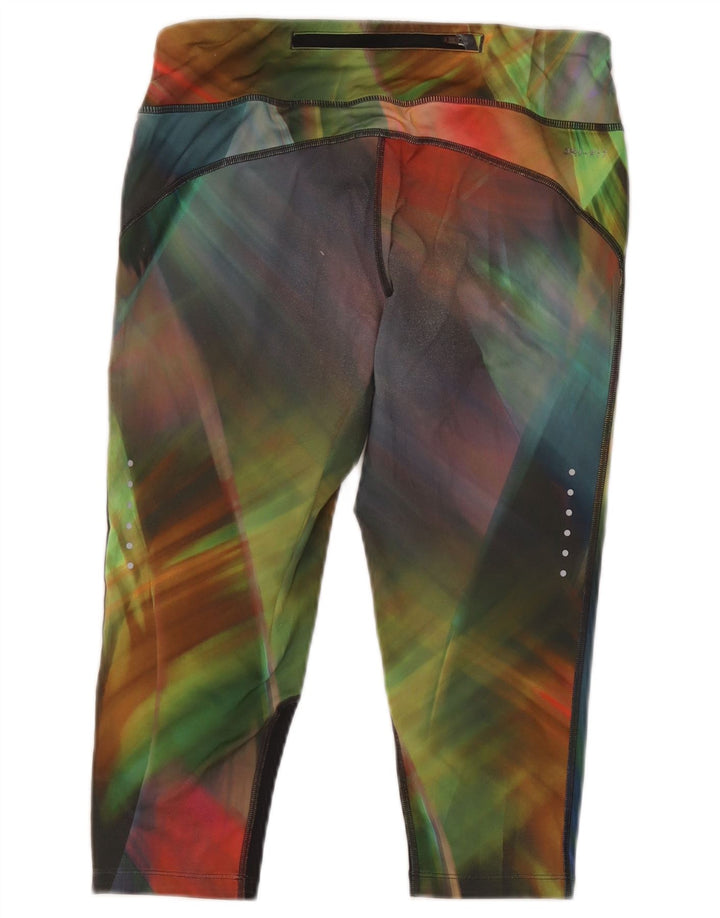 Γυναικεία κολάν Nike Dri Fit Capri UK 14 μεσαία πολύχρωμη βαφή γραβάτας