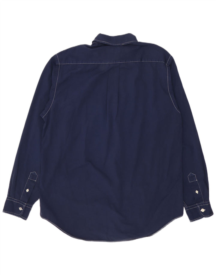 Ανδρικό πουκάμισο Calvin Klein Jeans Medium Navy Blue