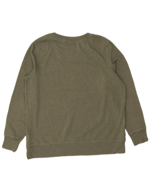 The North Face Γυναικεία Φούτερ Jumper UK 18 XL Πράσινο Βαμβακερό