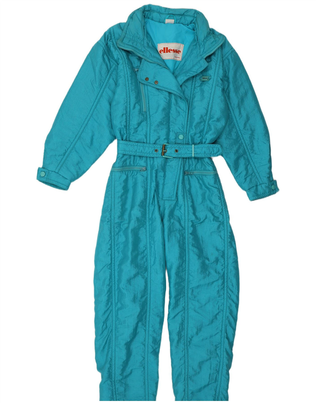Ellesse γυναικεία φόρμα σκι IT 46 Large Blue Nylon Retro