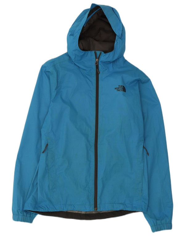 Ανδρικό μπουφάν βροχής με κουκούλα North Face UK 38 Medium Blue Polyester