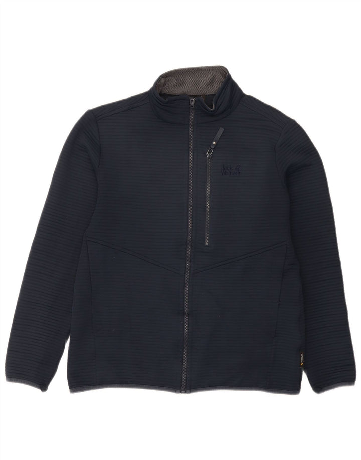 Ανδρική φόρμα Jack Wolfskin Top Jacket UK 36/38 Medium Navy Blue Polyester