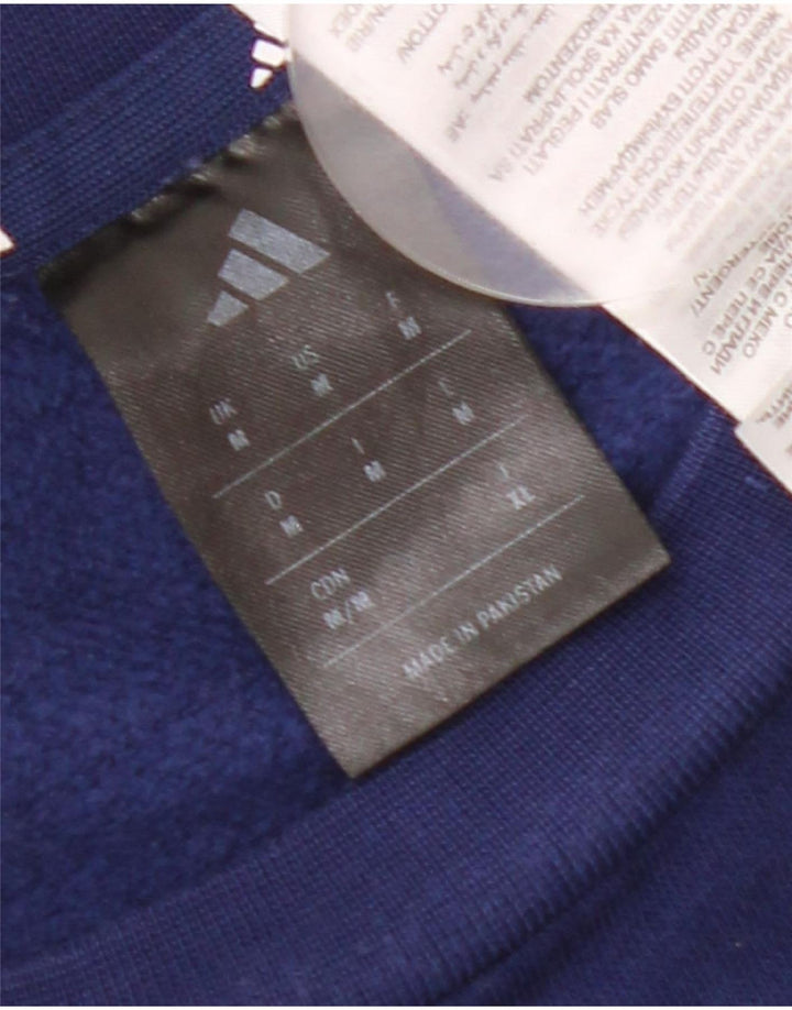 Ανδρικό φούτερ Adidas Jumper, Βαμβακερό, μεσαίο ναυτικό