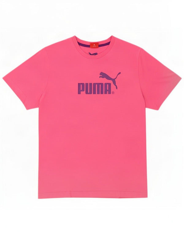 Ανδρικό γραφικό μπλουζάκι Puma Top Medium Pink