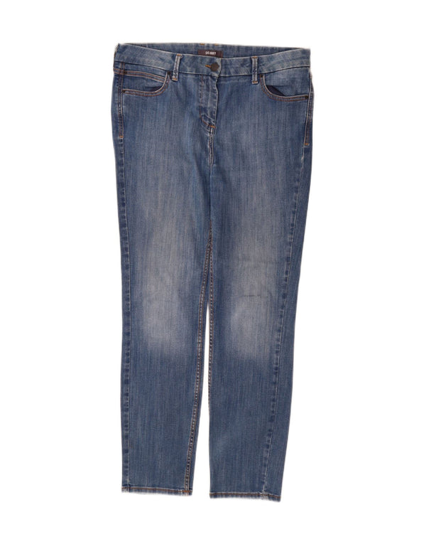 Marks & Spencer Γυναικεία Skinny Jeans UK 16 Large W34 L30 Blue Cotton