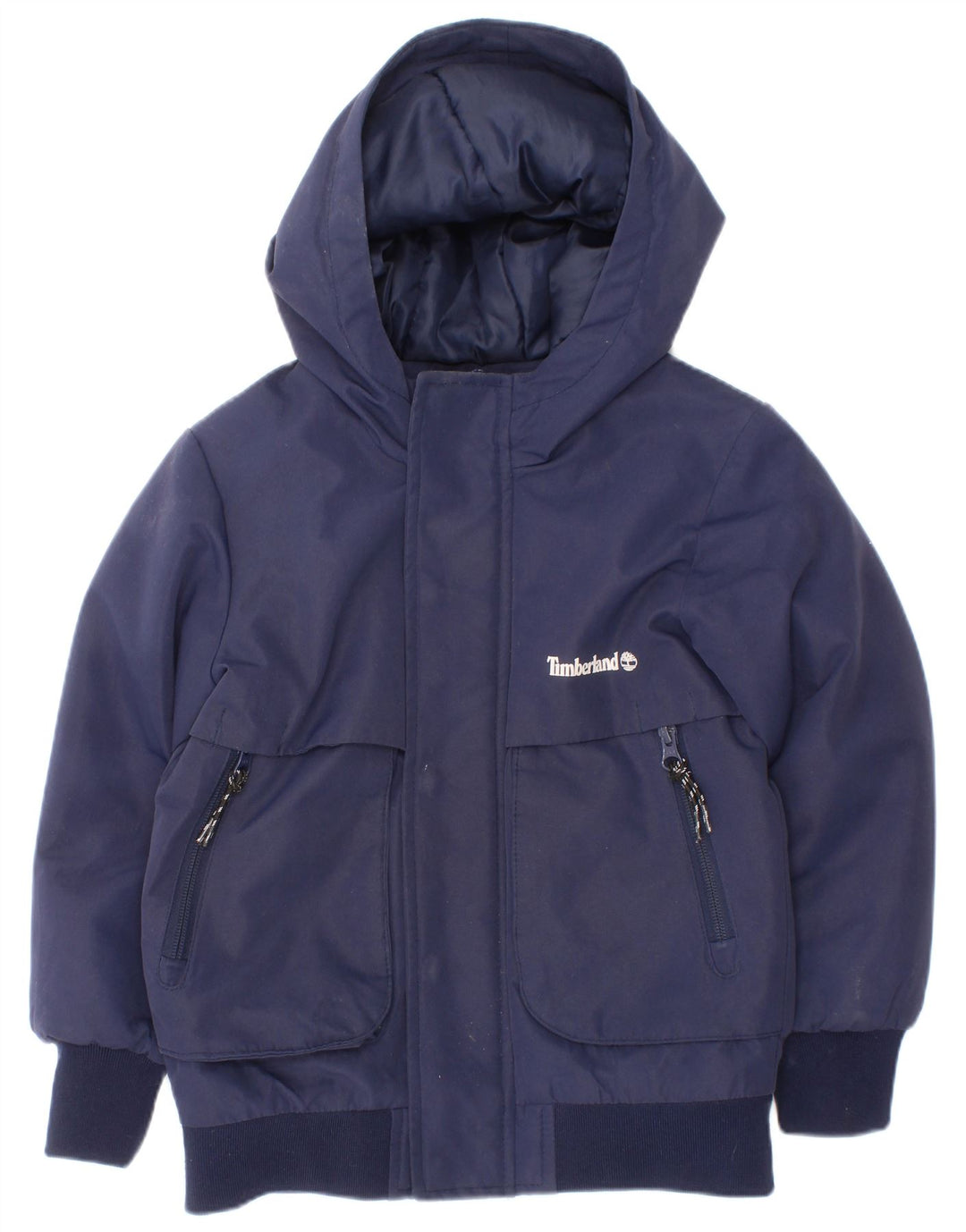 Μπουφάν Timberland Boys Hooded Podded Jacket 4-5 Years Navy Blue Polyester