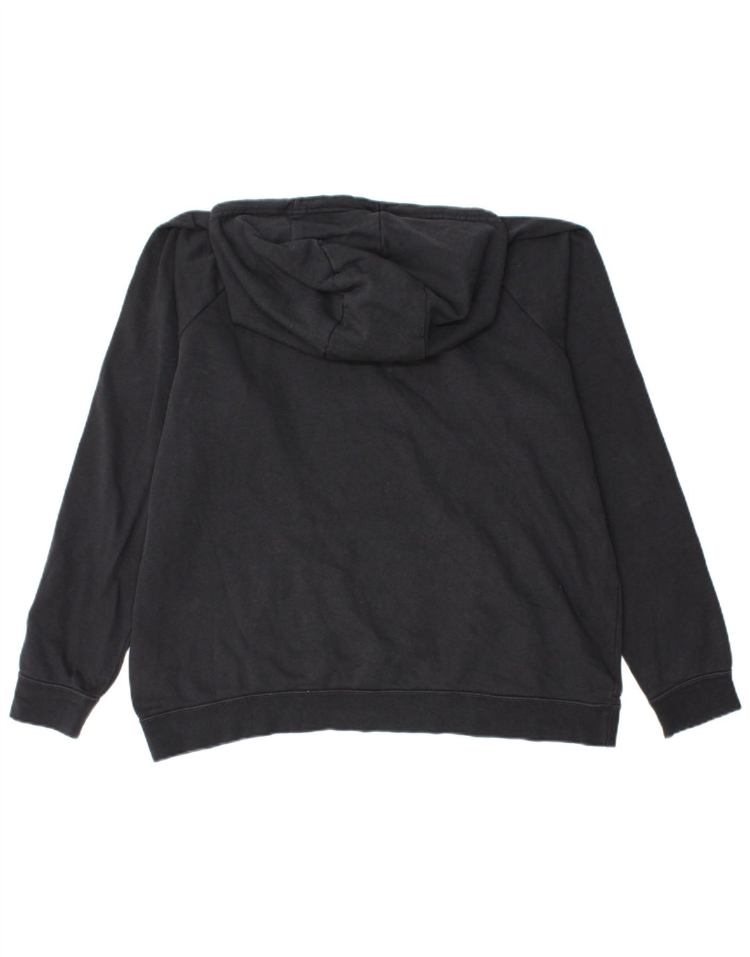 NIKE Γυναικείο Hoodie Jumper UK 18 XL Μαύρο βαμβακερό