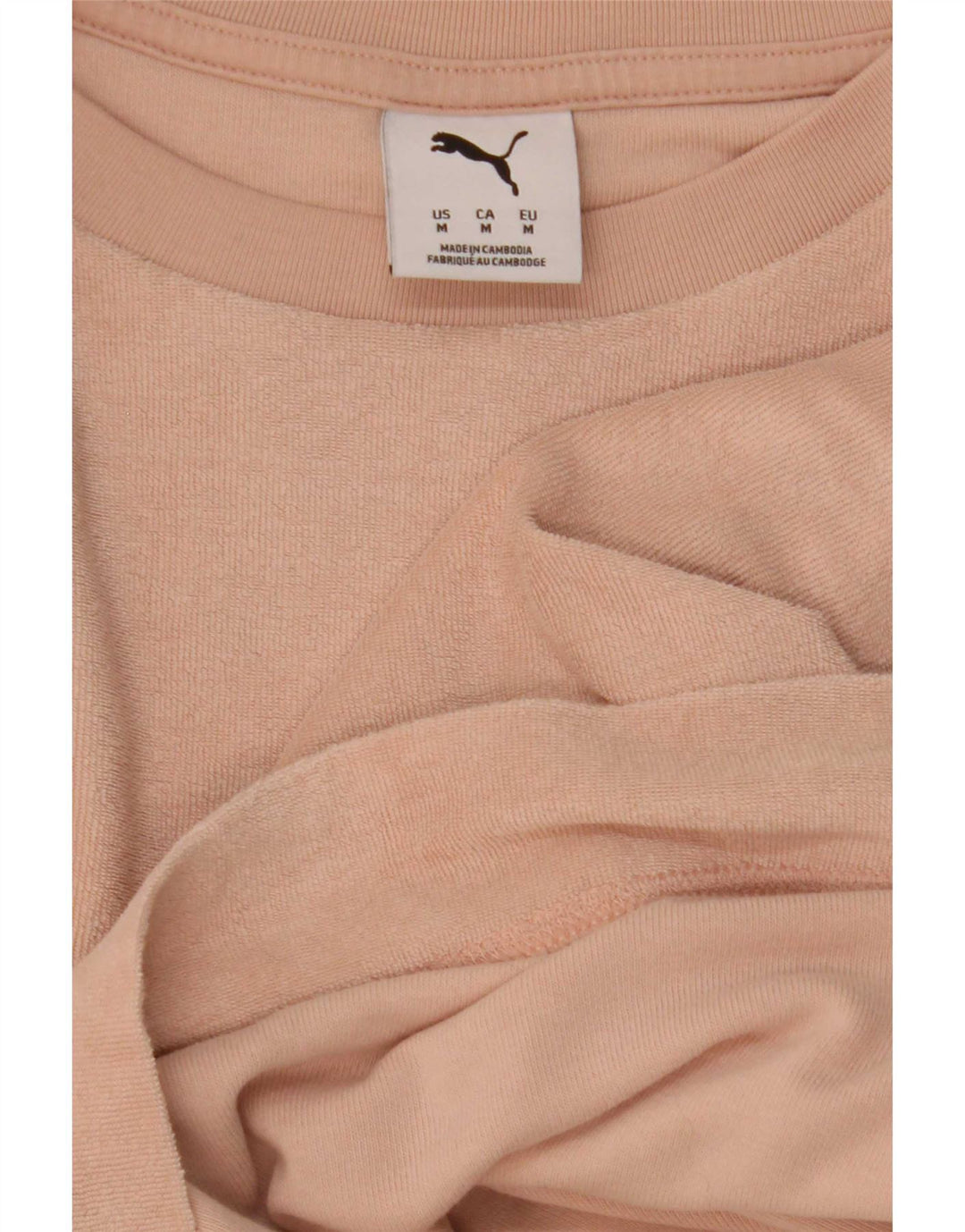 Puma Γυναικείο T-Shirt Top UK 14 Medium Pink
