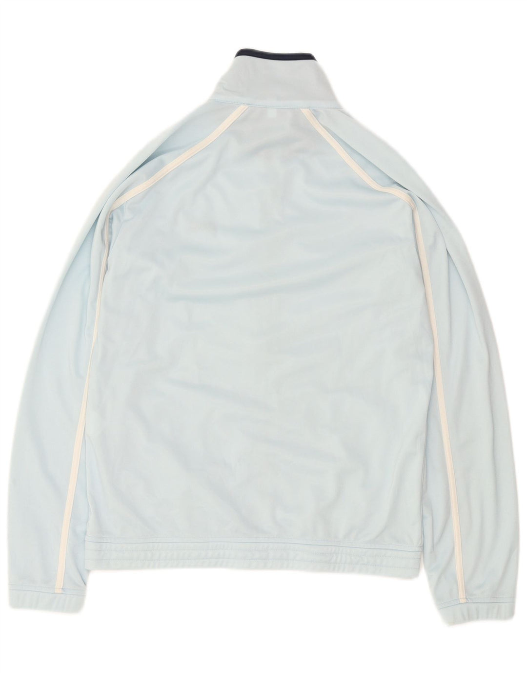 Ανδρική αθλητική φόρμα ASICS Μπουφάν μεσαίου μπλε πολυεστέρα