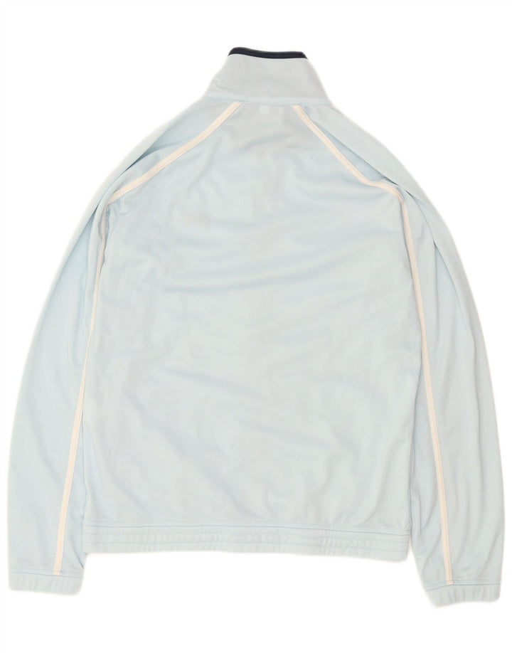 Ανδρική αθλητική φόρμα ASICS Μπουφάν μεσαίου μπλε πολυεστέρα