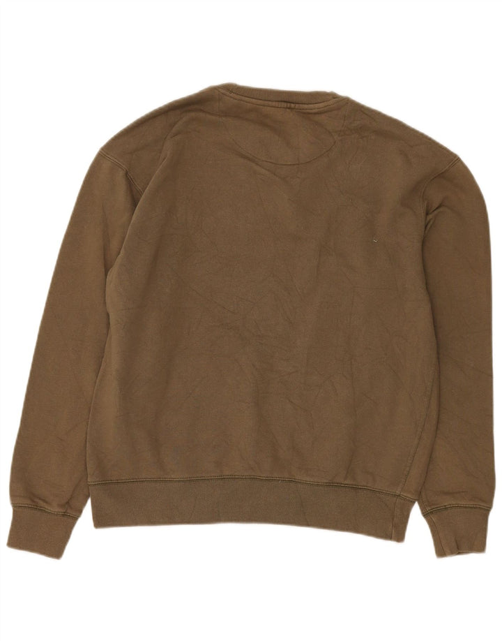 JACK & JONES Ανδρικό Φούτερ Jumper Μεσαίο Χακί Βαμβακερό