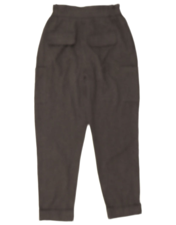 Zara Γυναικείο κωνικό παντελόνι Cargo EU 34 2XS W24 L24 Grey Polyester