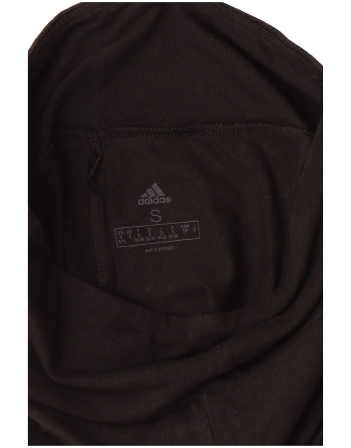 Γυναικεία γραφικά κολάν Adidas UK 8/10 Small Black