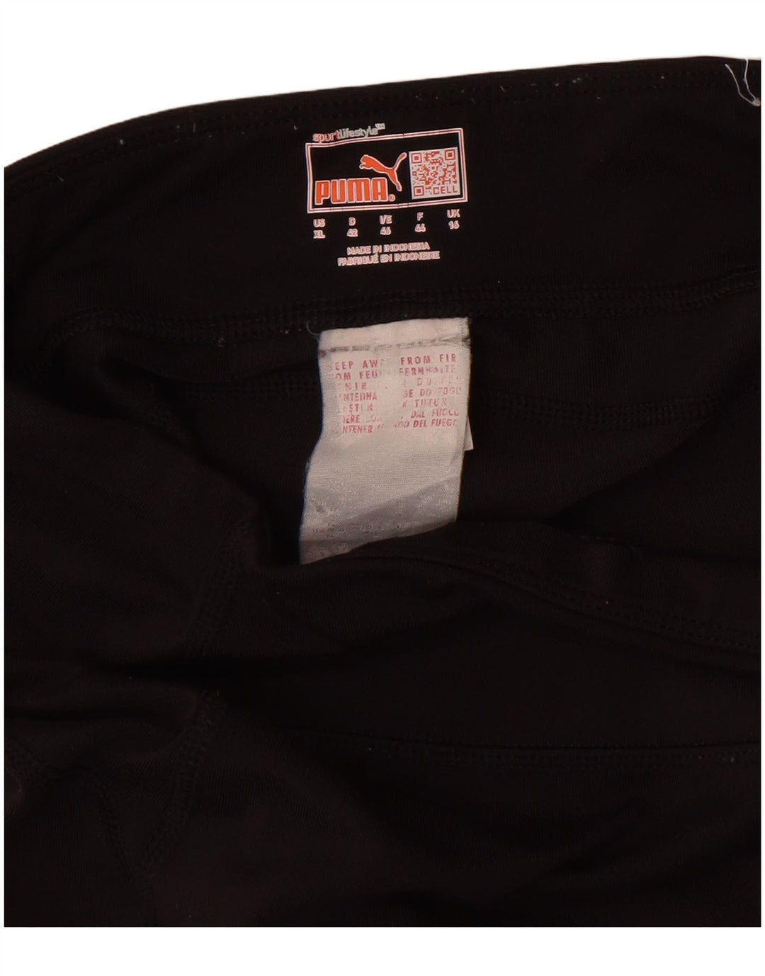 Puma Γυναικείο Κολάν UK 16 Large Μαύρο