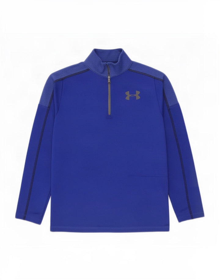 Under Armour Boys Graphic πουλόβερ αθλητική φόρμα 10-11 ετών Μεσαίο μπλε
