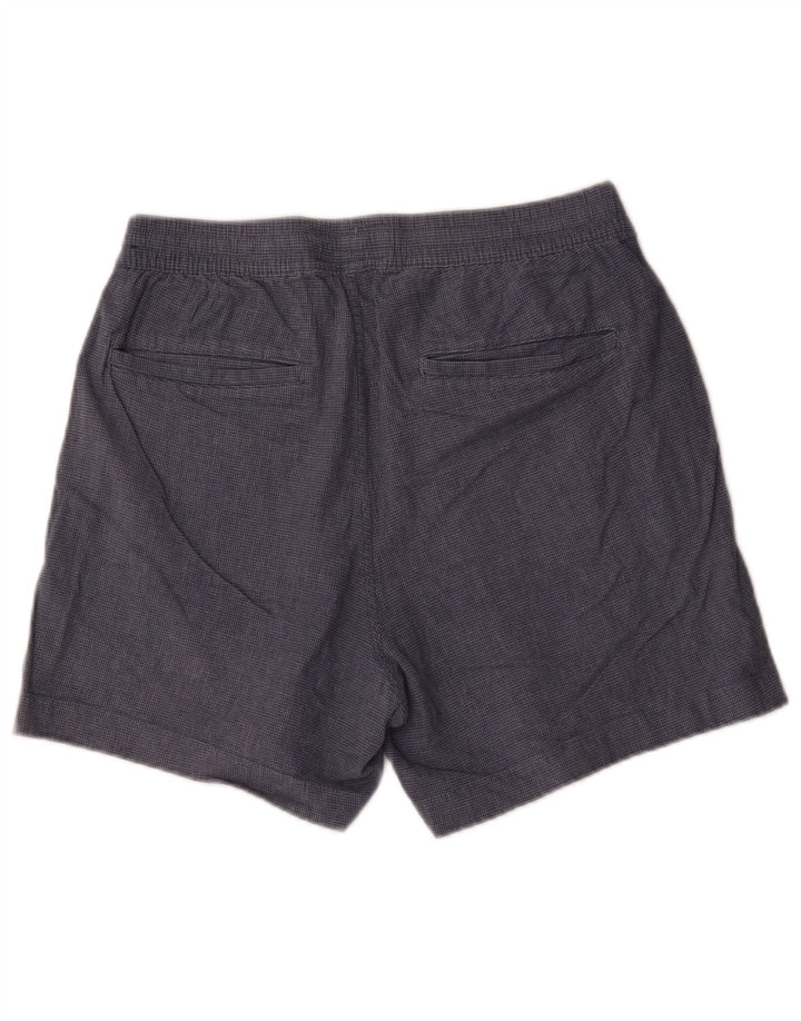Γυναικείο σορτς Chino Abercrombie & Fitch Medium W32 Navy Blue Houndstooth