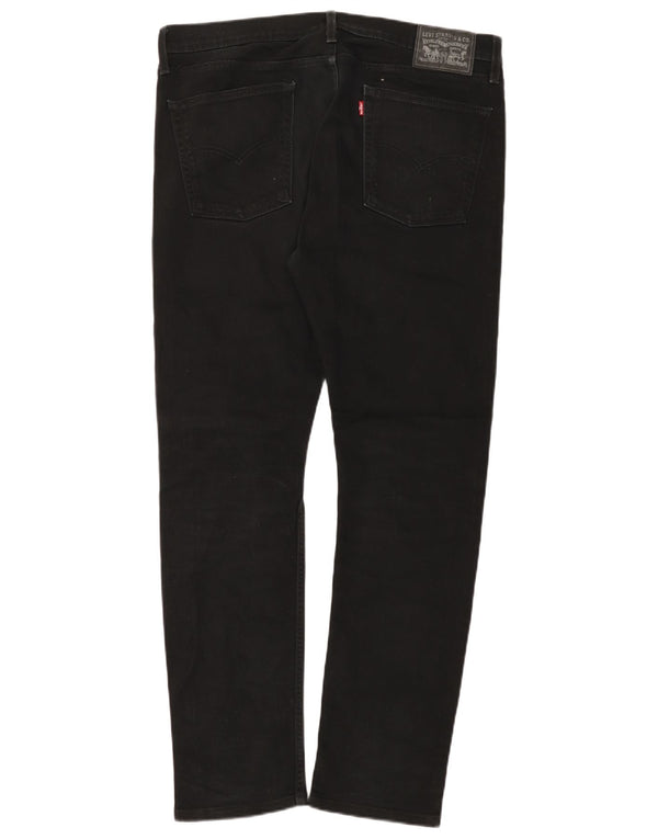Γυναικείο Slim Jeans Levi's W36 L31 μαύρο βαμβακερό