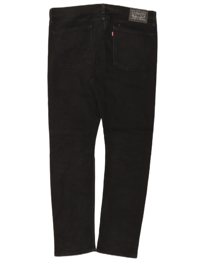 Γυναικείο Slim Jeans Levi's W36 L31 μαύρο βαμβακερό