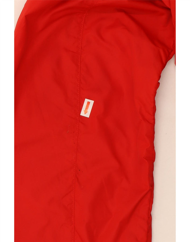 Tommy Hilfiger Ανδρικό μπουφάν βροχής με κουκούλα UK 38 Medium Red Polyamide