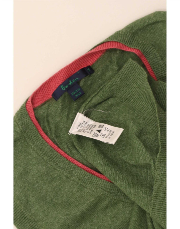 Γυναικείο γιλέκο Boden Tank Top UK 12 Βαμβακερό μεσαίο πράσινο