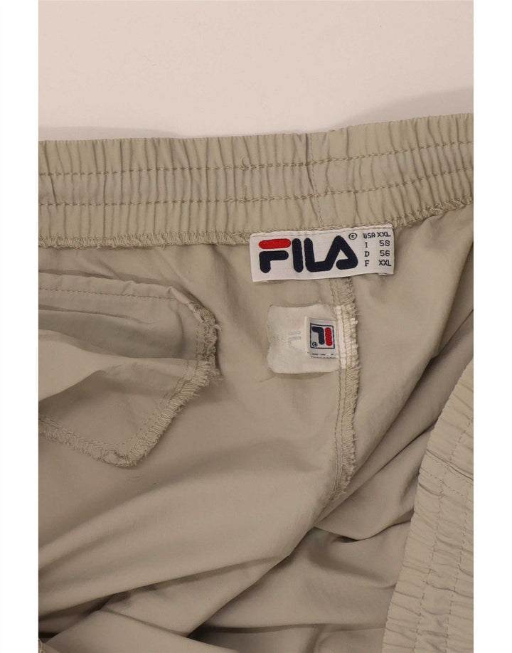 Ανδρική φόρμα Fila Παντελόνι 2XL Μπεζ