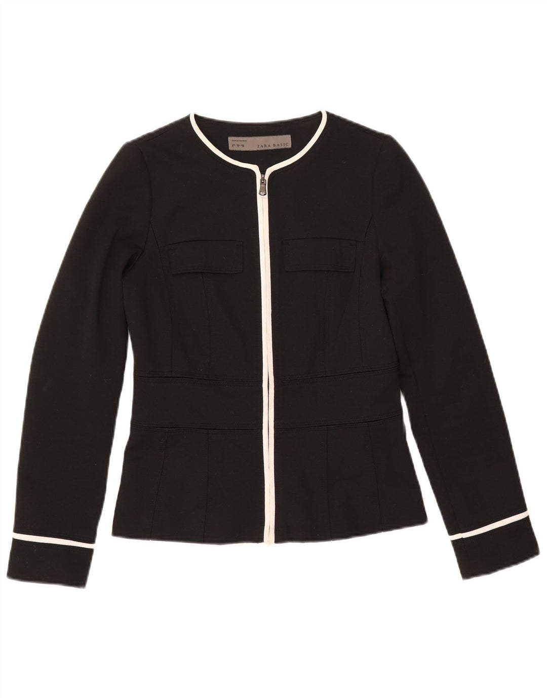 ZARA Γυναικείο Μπουφάν UK 10 Small Black