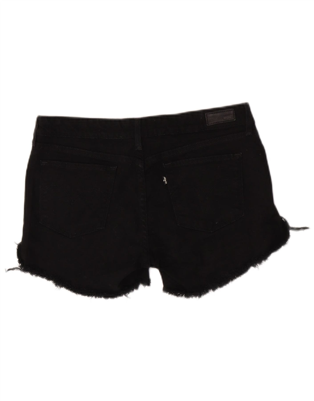 Γυναικείο τζιν σορτς Levi's W31 μεσαίο μαύρο βαμβακερό