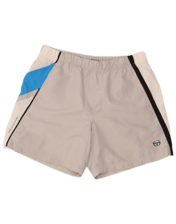 Ανδρικό αθλητικό σορτς Sergio Tacchini XL Grey Colourblock Πολυεστέρας