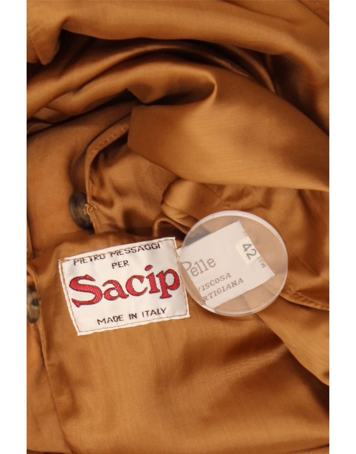 Γυναικείο Suede Jacket VINTAGE IT 42 Medium Beige Leather