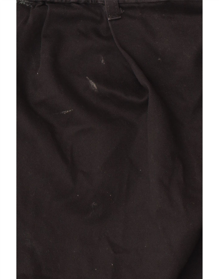 Ανδρικό παντελόνι Chino Marks & Spencer W46 L29 Μαύρο βαμβακερό